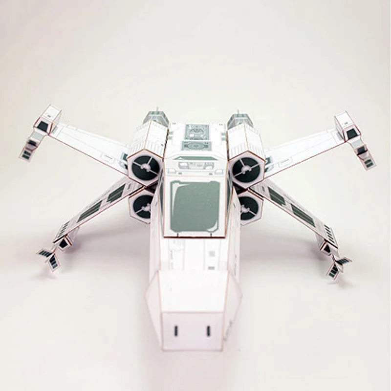 X-WING Fighter Wit Papier Mode - Art Craft Center recensie en prijs