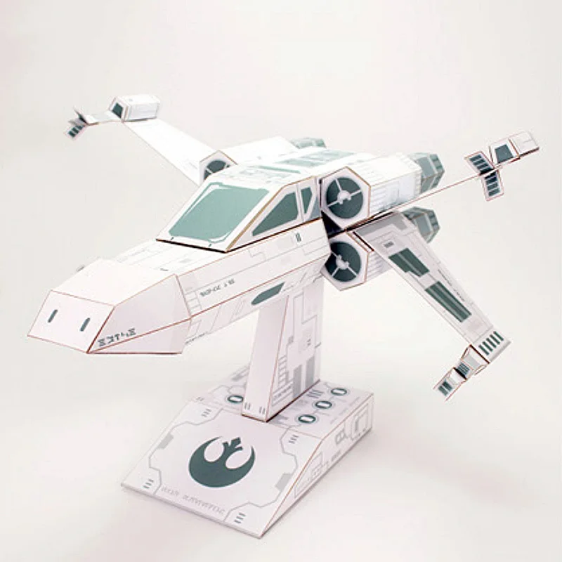 X-WING Fighter Wit Papier Mode - Art Craft Center recensie en prijs