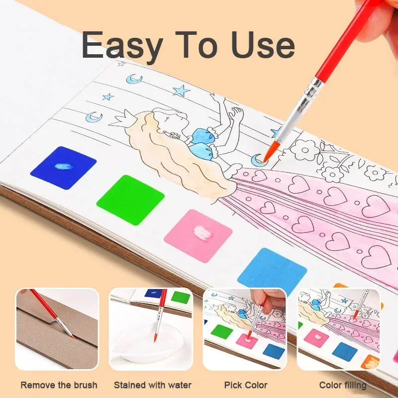 Kinderen Draagbare Aquarel Boe - Gouache Paint Set recensie en prijs